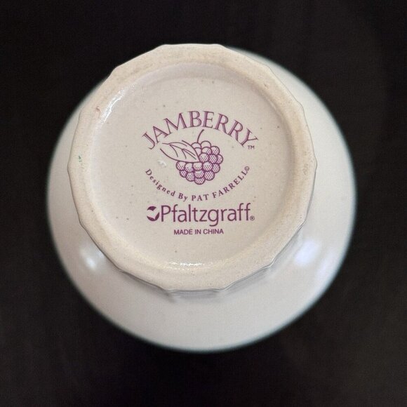 PFALTZGRAFF Jamberry‎ Ice Cream Cone Bowls 4-Piece Set Mint Condition Dessert - Picture 5 of 11